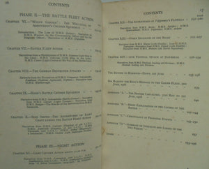 The Fighting at Jutland (The Personal Experiences of Forty-Five Officers and Men of the British Fleet) by H. W. Fawcett RN, & G. W. W. Hopper RN. first edition, 5th impression.