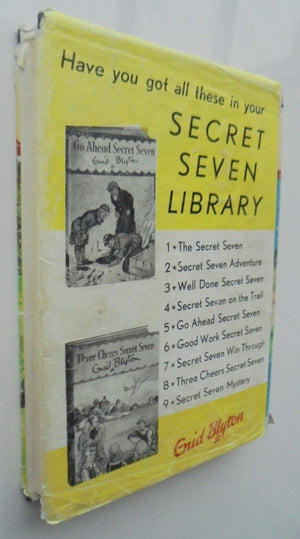 Secret Seven books by Enid Blyton. (6 1950's vintage hardbacks some First Ed)