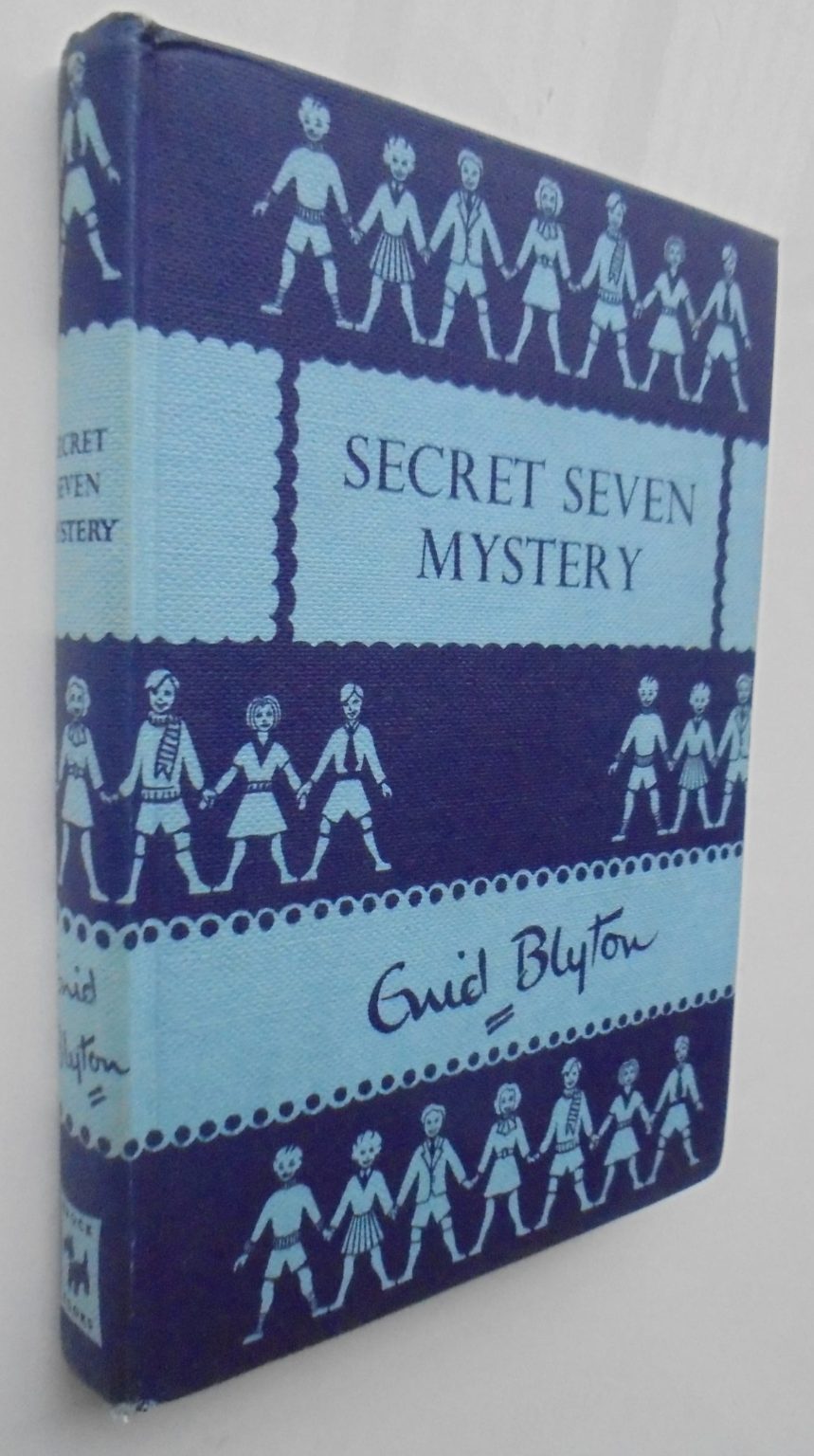 Secret Seven books by Enid Blyton. (6 1950's vintage hardbacks some First Ed)