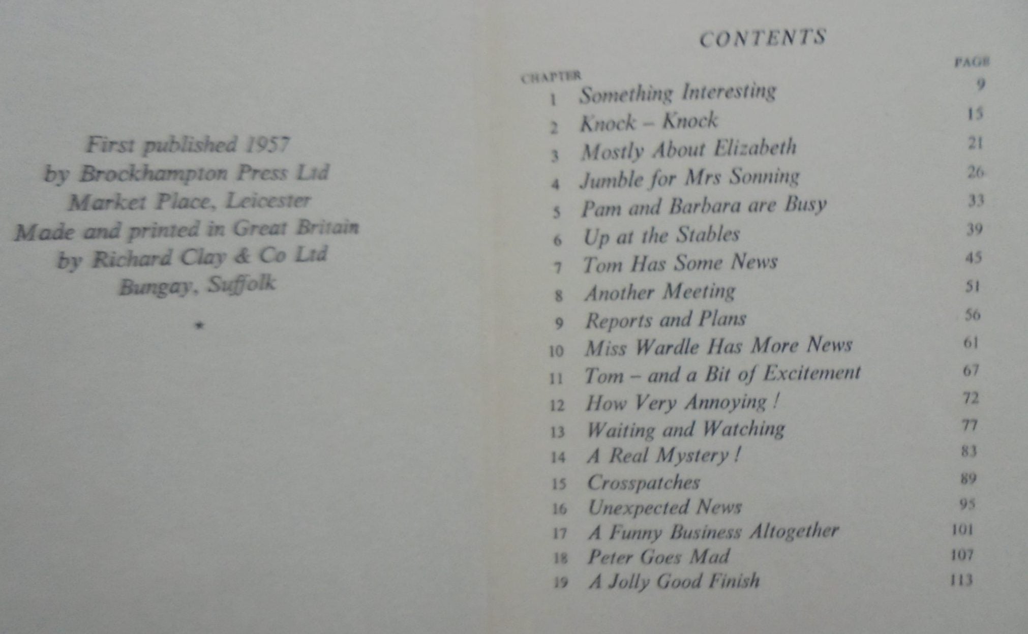 The Secret Seven Mystery. RARE FIRST EDITION 1957. By Enid Blyton