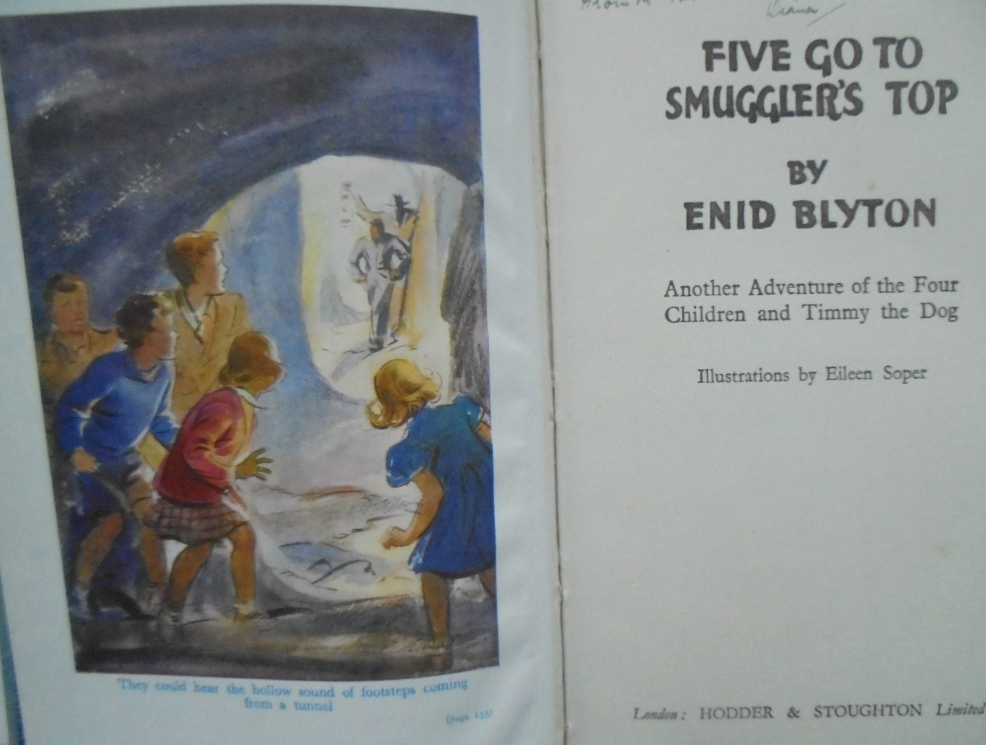 Enid Blyton Famous Five books. 5 Vintage Hardback books.