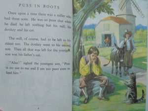 5 Vintage Children's Ladybird Easy Reading Books.