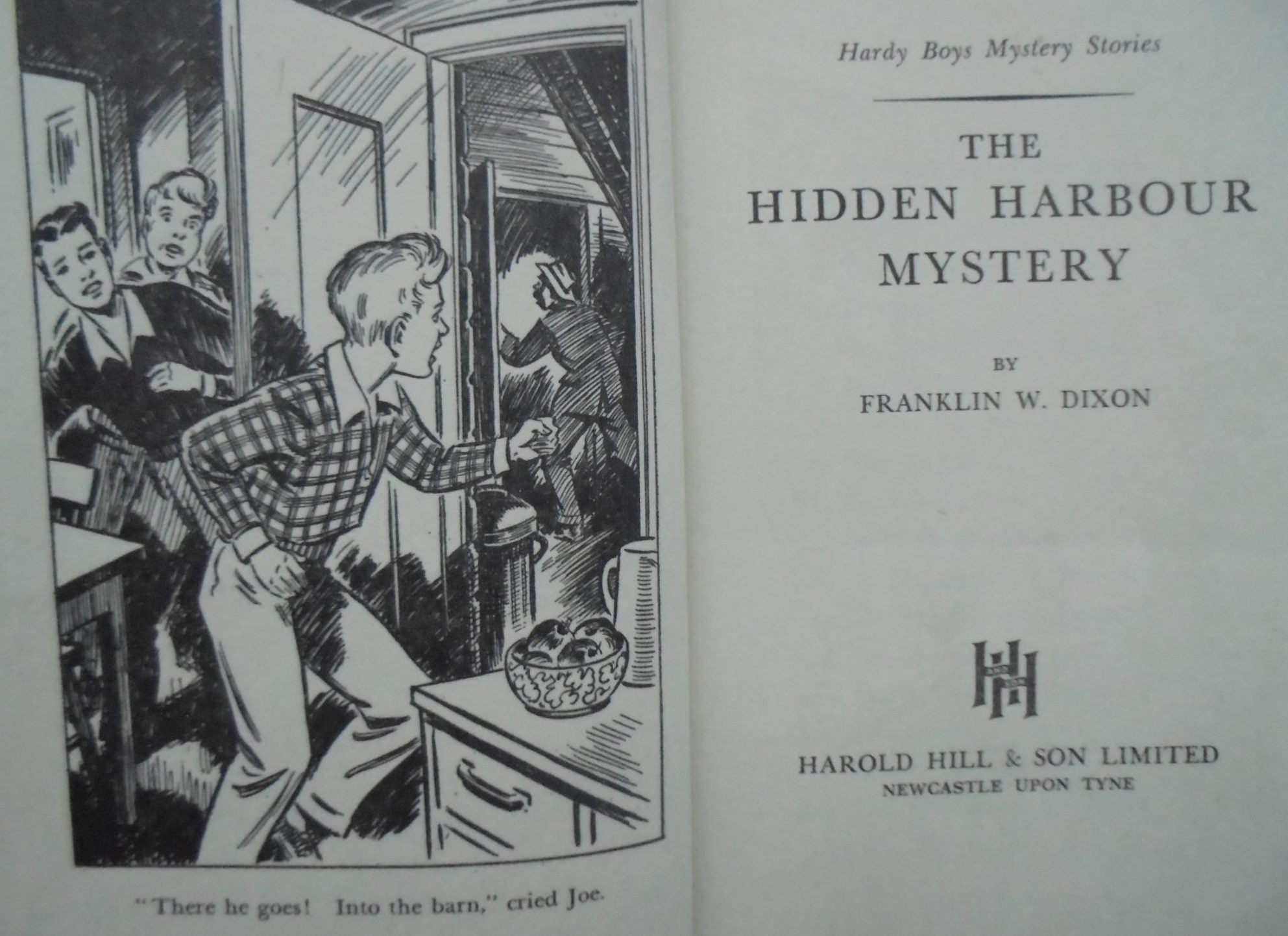 The Hidden Harbour Mystery. The Hardy Boys. First Edition