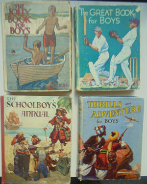 Four Vintage 1930's Annuals for Boys