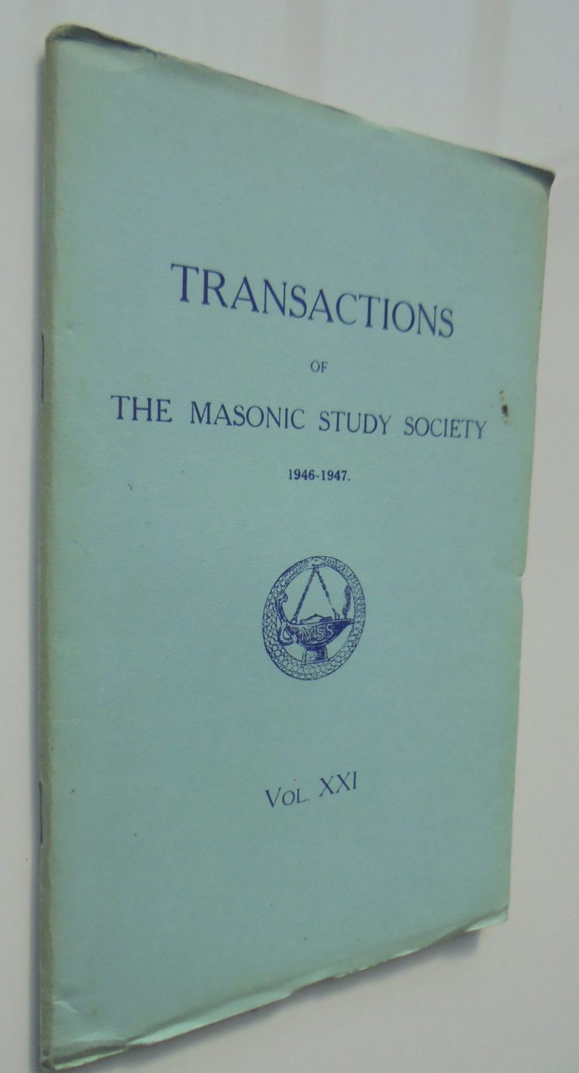 4 copies The New Zealand Craftsman plus 8 Transactions of Masonic Study Society