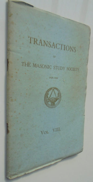 4 copies The New Zealand Craftsman plus 8 Transactions of Masonic Study Society