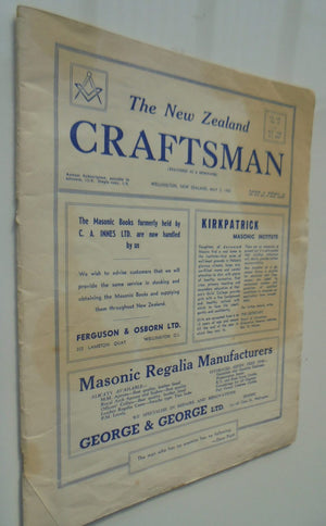 4 copies The New Zealand Craftsman plus 8 Transactions of Masonic Study Society