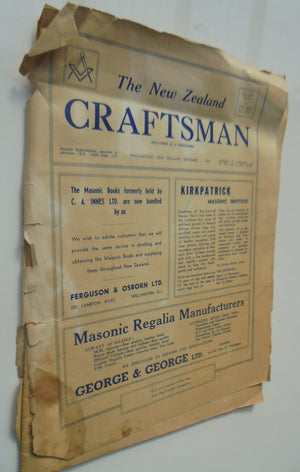 4 copies The New Zealand Craftsman plus 8 Transactions of Masonic Study Society