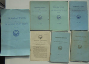 4 copies The New Zealand Craftsman plus 8 Transactions of Masonic Study Society