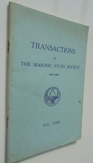 4 copies The New Zealand Craftsman plus 8 Transactions of Masonic Study Society