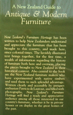 New Zealand Guide to Antique & Modern Furniture. By De Lautour