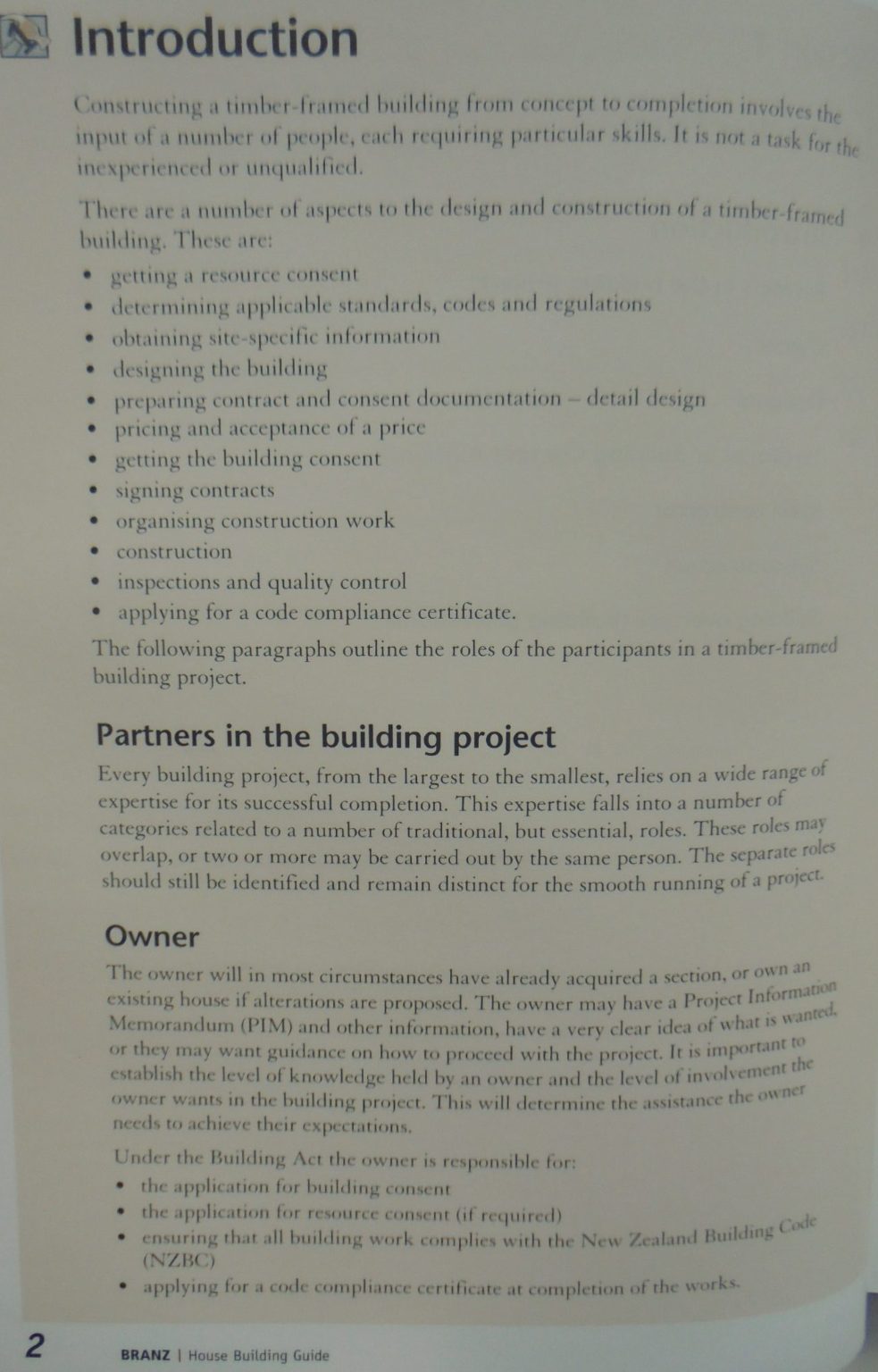 House Building Guide By Trevor Pringle and Tony Conder