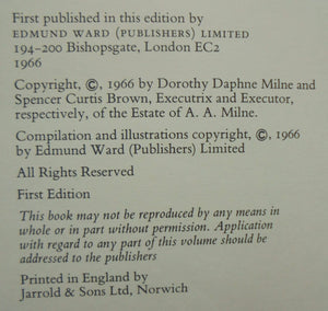 Prince Rabbit and the Princess Who Could Not Laugh by A.A. Milne. (1966). Stated First Edition.