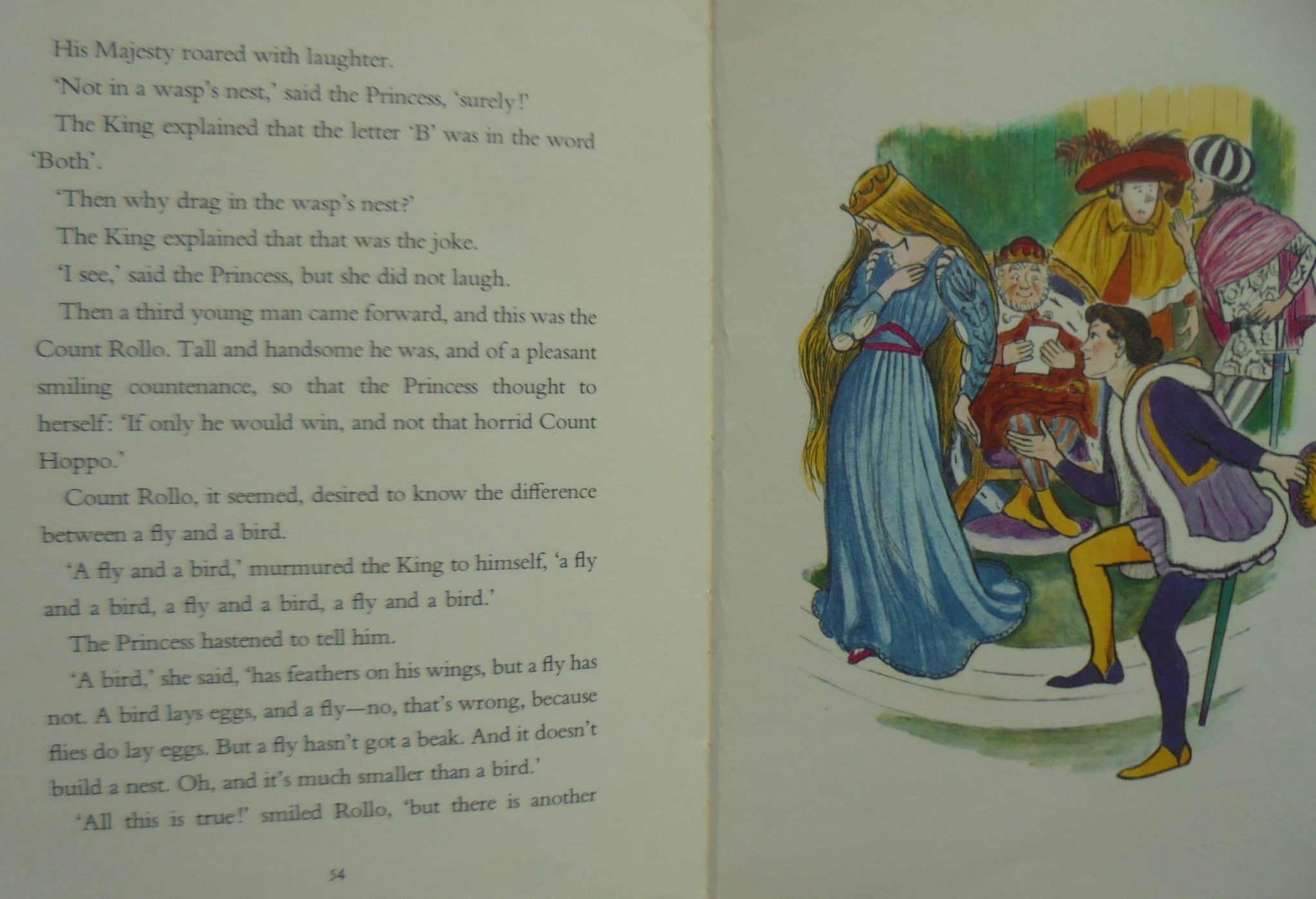 Prince Rabbit and the Princess Who Could Not Laugh by A.A. Milne. (1966). Stated First Edition.