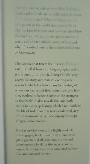 Ghosts of Gondwana: The History of Life in New Zealand. by George Gibbs