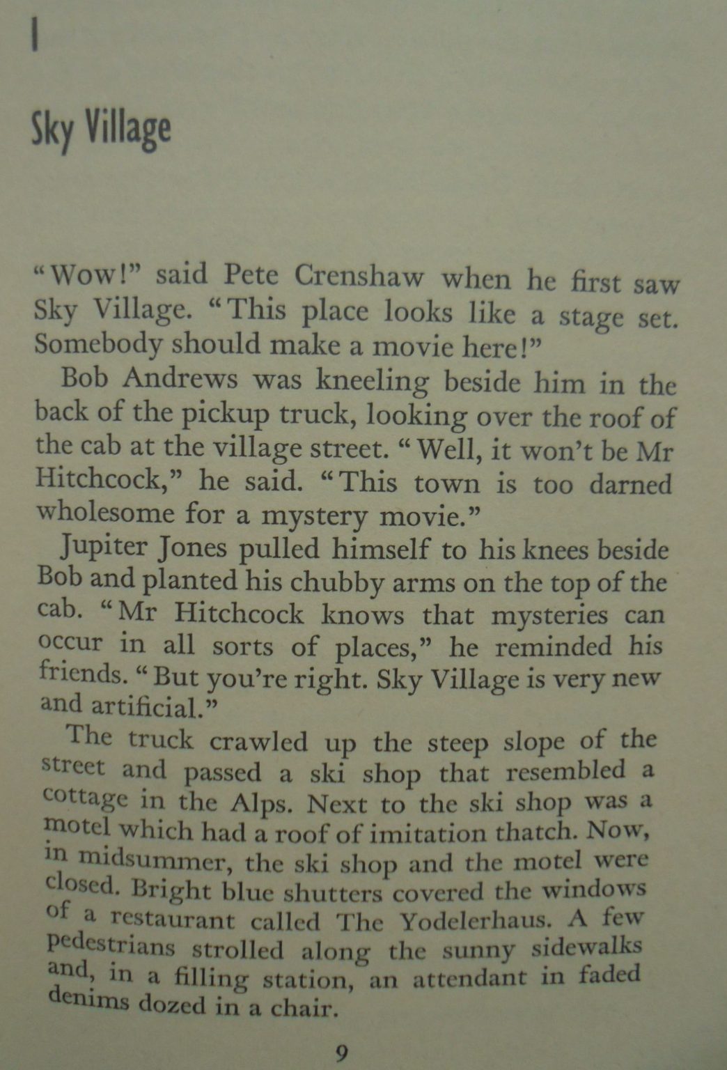 Mystery of Monster Mountain (Alfred Hitchcock Books) First Edition.