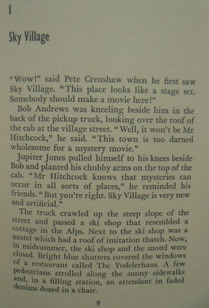 Mystery of Monster Mountain (Alfred Hitchcock Books) First Edition.