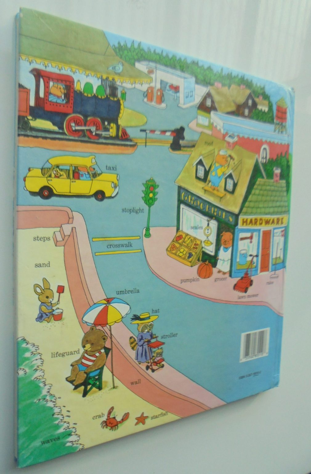 Three Richard Scarry vintage GOLDEN BOOKS. Hardback books. 1970's/80's