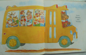 Three Richard Scarry vintage GOLDEN BOOKS. Hardback books. 1970's/80's