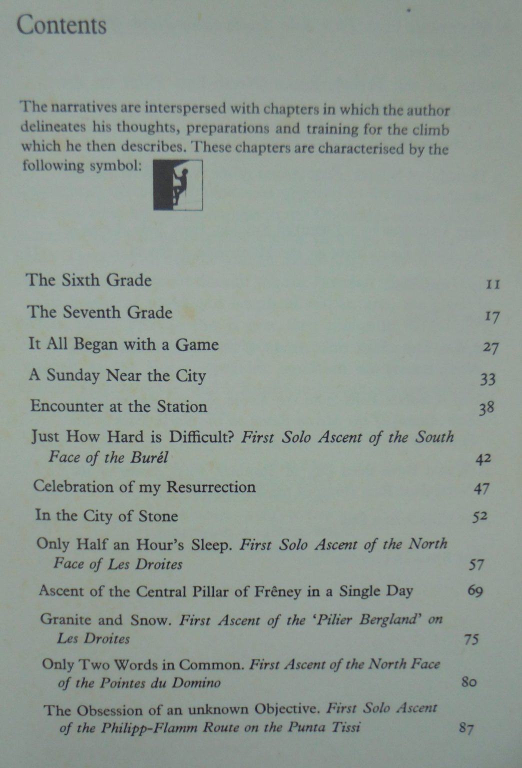 The Seventh Grade: Most Extreme Climbing By Reinhold Messner.