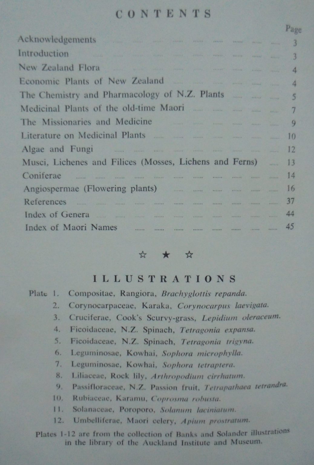 New Zealand Medicinal Plants. by S. G. Brooker and R. C. Cooper.