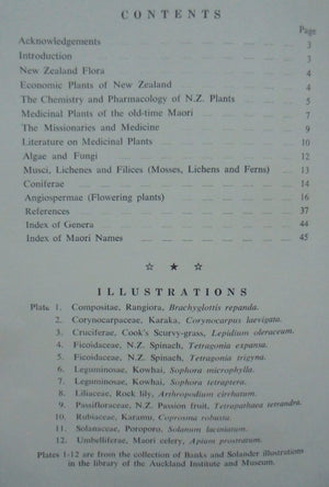 New Zealand Medicinal Plants. by S. G. Brooker and R. C. Cooper.