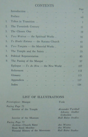 Ratana The Man, the Church, the Political Movement. by J. M. Henderson.