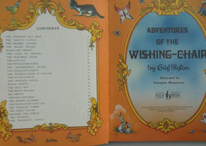 Adventures of the Wishing-Chair: The FIRST De Luxe Edition Illustrated by Georgina Hargreaves.