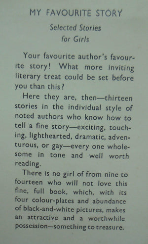 My Favourite Story - Selected Stories for Girls by Enid Blyton, E M Brent-Dyer, and others.