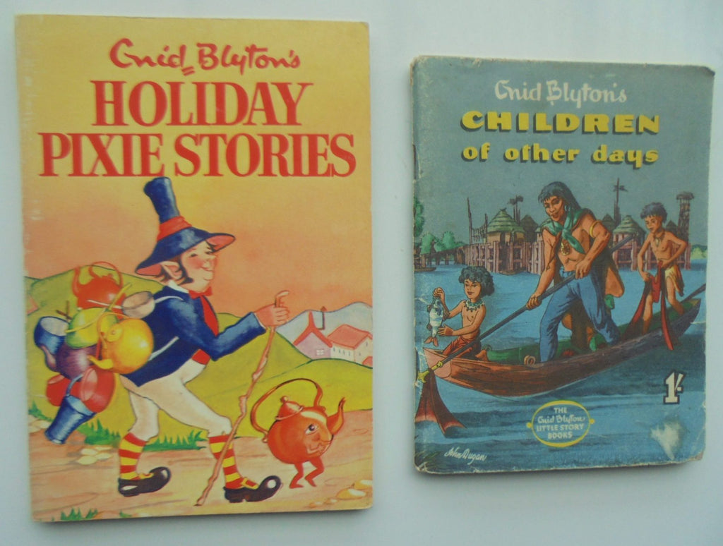 Two rare vintage books by Enid Blyton