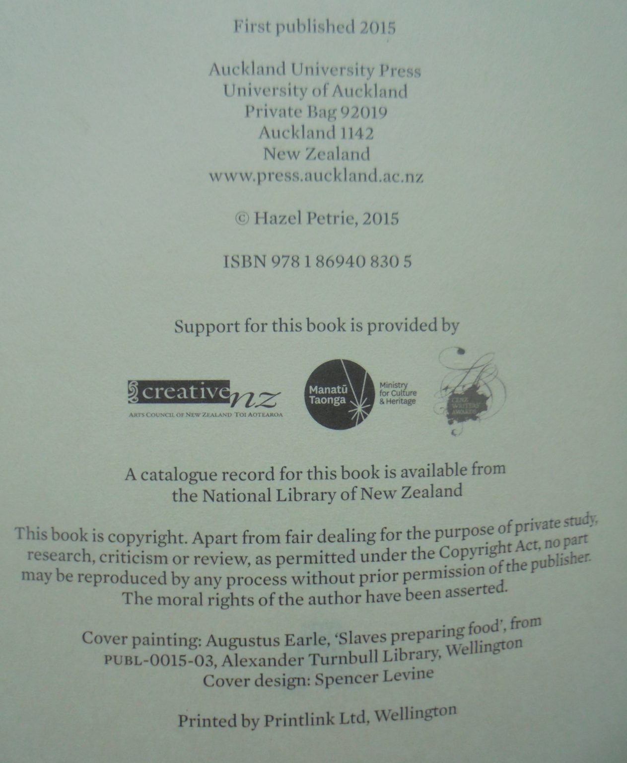 Outcasts of the Gods? The Struggle Over Slavery in Maori New Zealand. By Hazel Petrie.