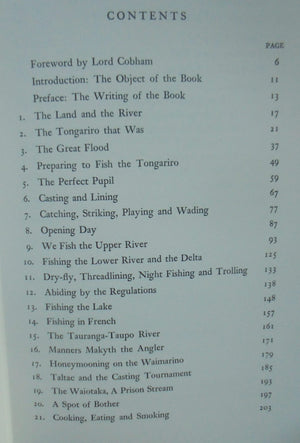 Freshwater Admiral: Fishing the Tongariro River and Lake Taupo. By Vice-Admiral Harold Hickling.  Numbered LIMITED EDITION of only 500 copies. (375/500). SCARCE.