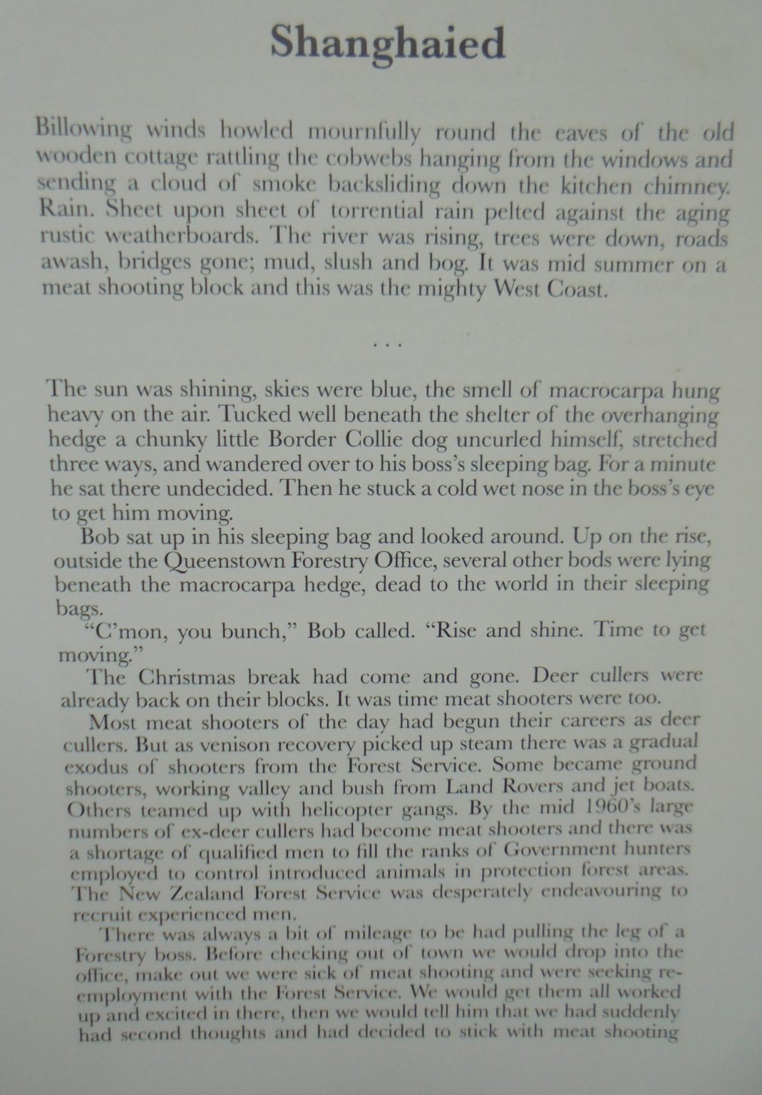 Trappers Dogs 'n' Deer. Trappers Hunters n Co. (Two books) By Wayne Blake