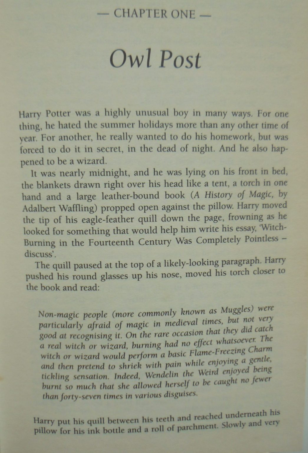 Harry Potter and the Prisoner of Azkaban. Hardback, 1st UK Edition, 9th print