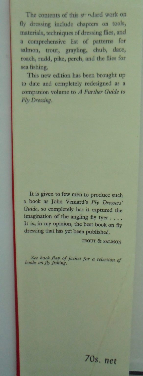 Fly Dresser's Guide by John Veniard.