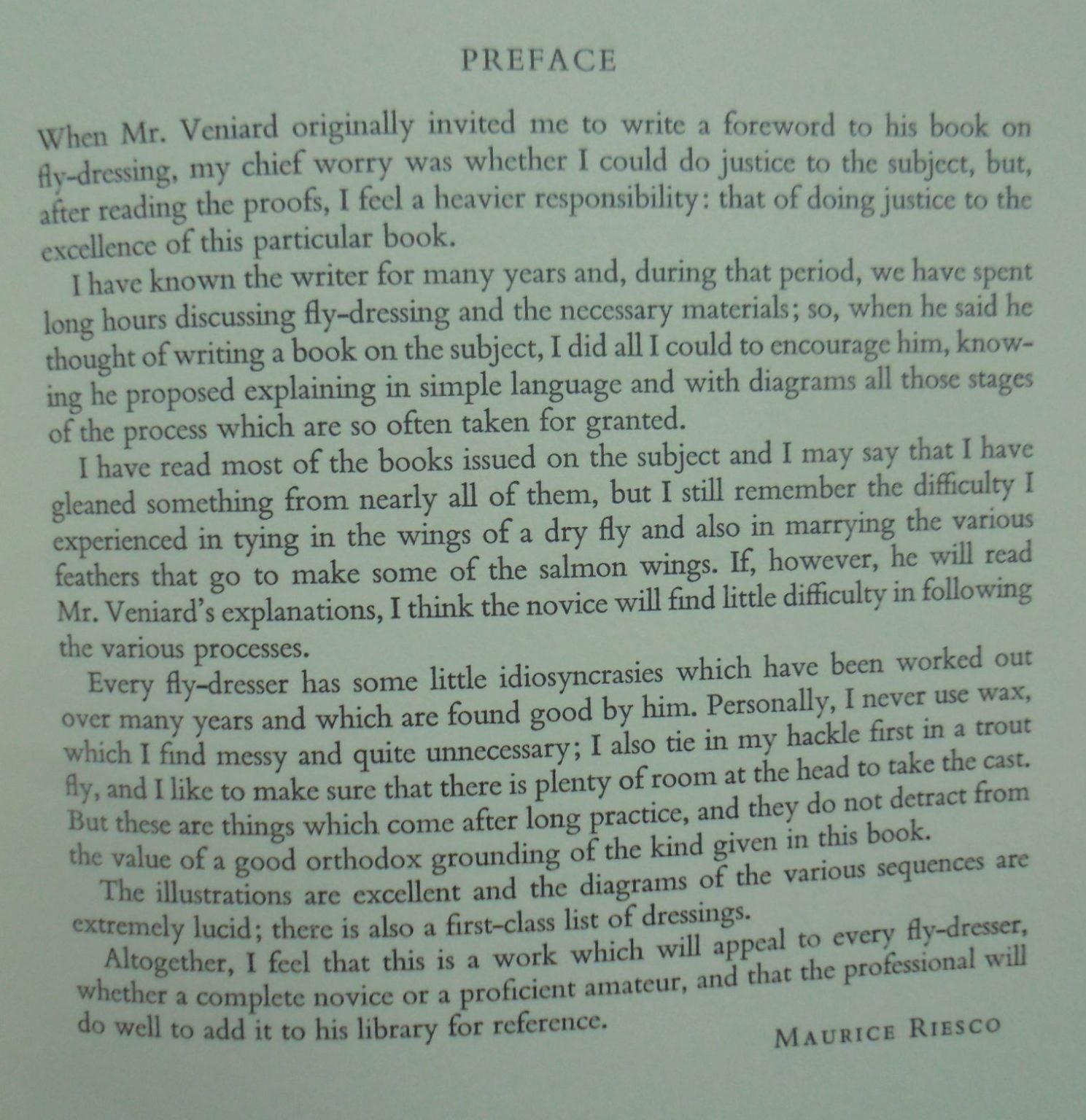 Fly Dresser's Guide by John Veniard.