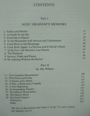 Uncle Alec and the Grahams of Franz Josef by Alec Graham.