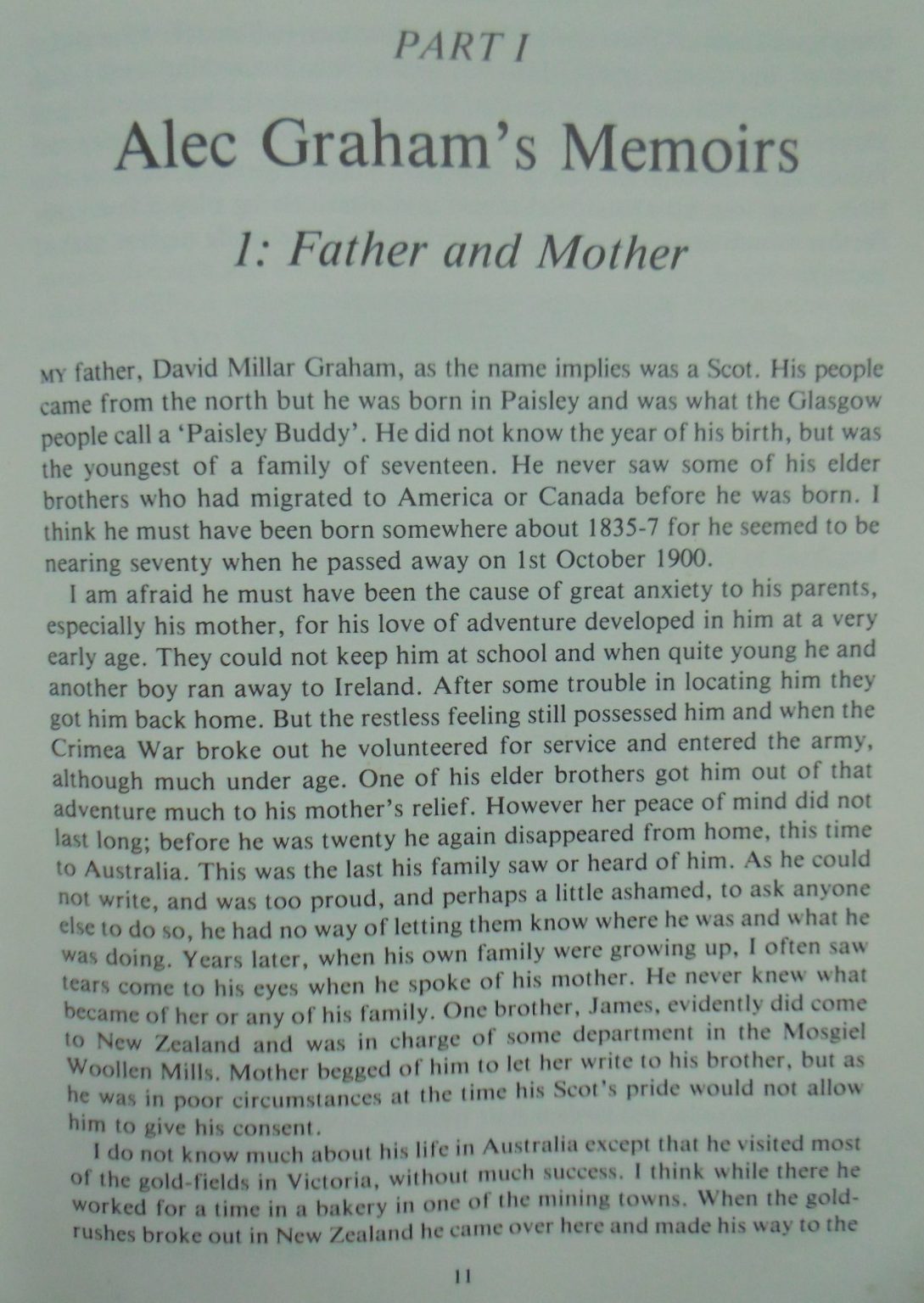 Uncle Alec and the Grahams of Franz Josef by Alec Graham.