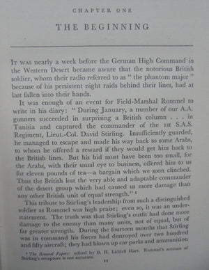 The Phantom Major. The Story of David Stirling and the S.A.S. Regiment by Virginia Cowles.