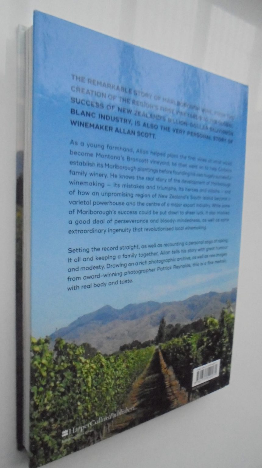 Marlborough Man A Quintessentially Kiwi Story of an Accidental Wine-Industry Trailblazer by Allan Scott.