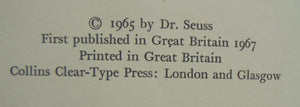 I Had Trouble in Getting to Solla Sollew. First Edition. By Dr Seuss