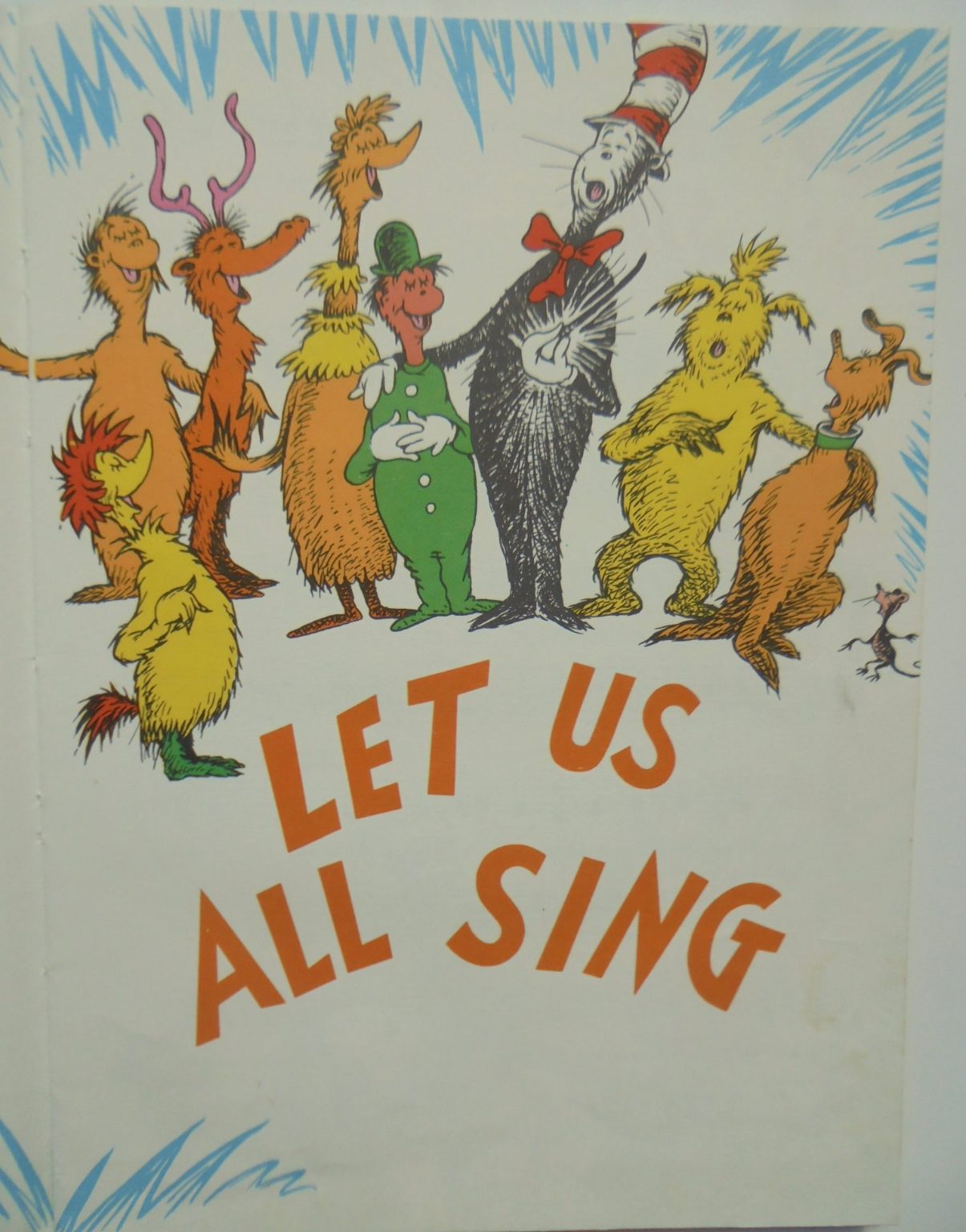 The Cat in the Hat Song Book. & The Sneetches Vintage hardbacks. By Dr. Seuss