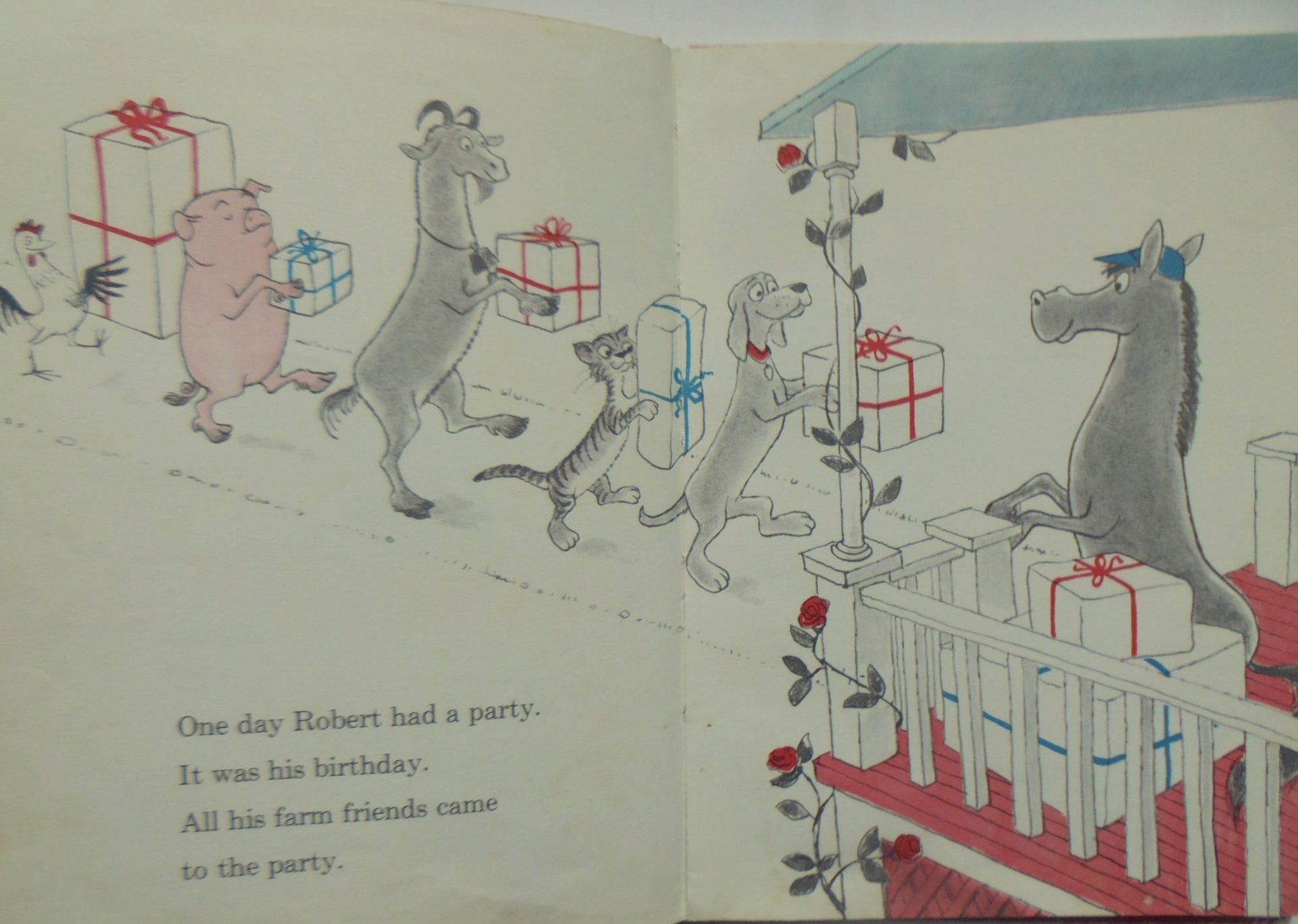 Robert the Rose Horse by Joan Heilbroner. Illustrated by P. D. Eastman. 1965, First Edition, 2nd printing.