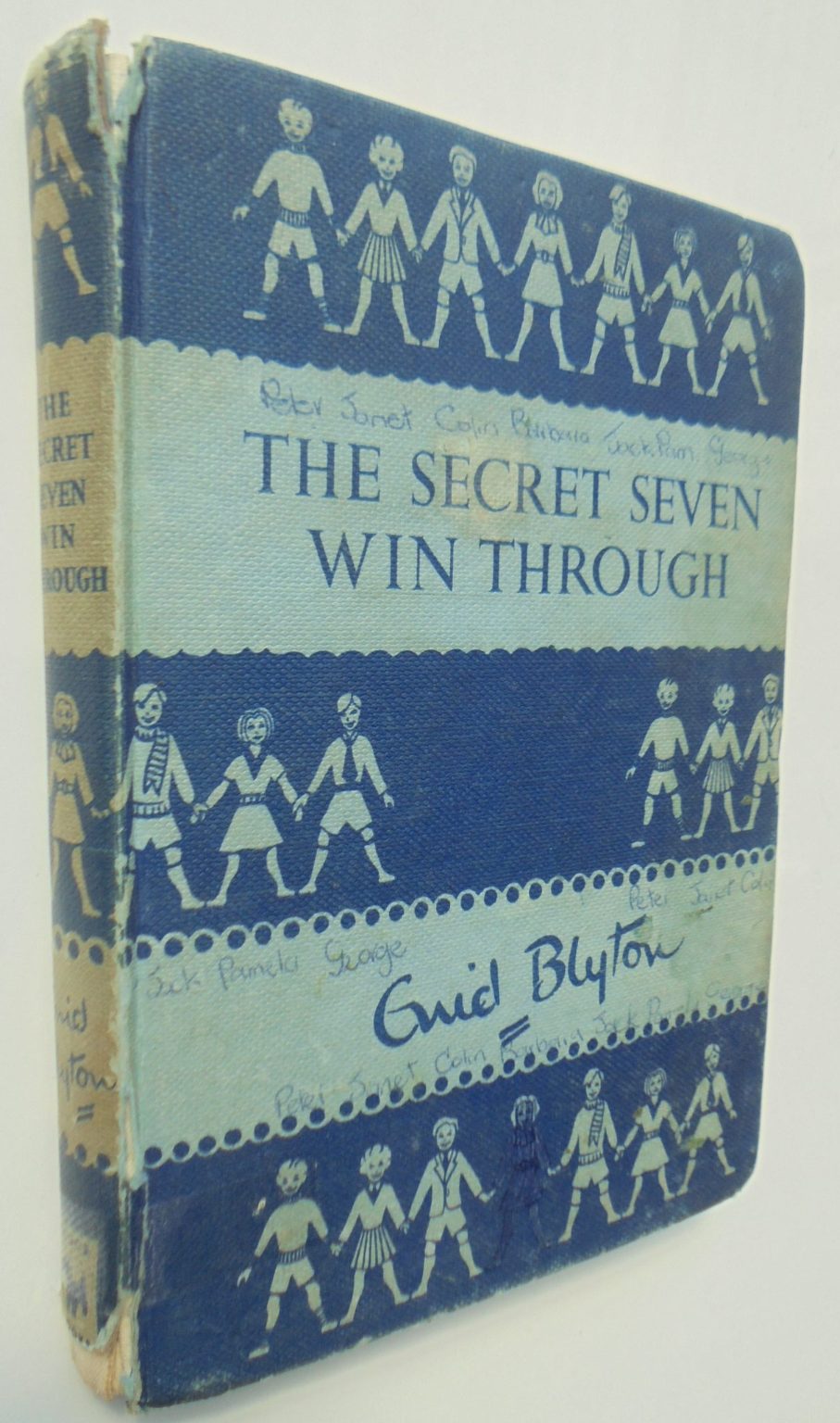 Secret Seven books by Enid Blyton. (6 1950's vintage hardbacks some First Ed)