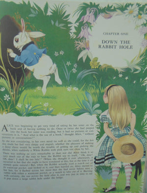 Alice In Wonderland by Lewis Carroll. Illustrator: Janet & Anne Grahame Johnstone.