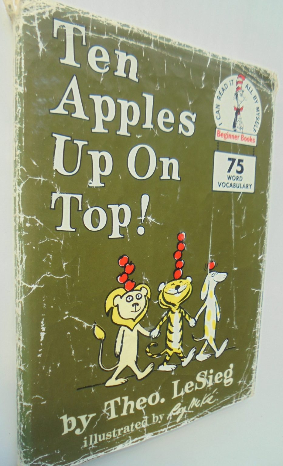 Ten Apples Up on Top! (Dr Suess Beginner Books B12) Vintage 1965