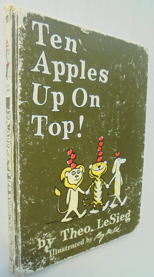 Ten Apples Up on Top! (Dr Suess Beginner Books B12) Vintage 1965