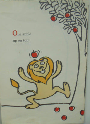 Ten Apples Up on Top! (Dr Suess Beginner Books B12) Vintage 1965