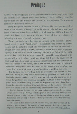 Hustlers, Rogues and Bubble­ Boys A History of White-Collar Crime in New Zealand By Graeme Hunt. SIGNED BY AUTHOR.