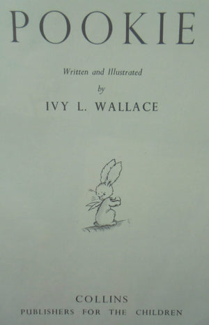 Pookie by Ivy L. Wallace. 1955. Hardback